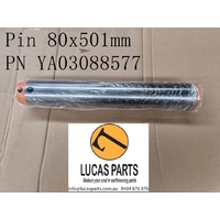 Excavator Pin 80*501mm  ID*TL Solid Pin  EX200 PN YA03088577 ZX200-3 (P11 P9)