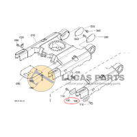 Track Guide/Guard One Pair KX161-3  PN RD41121180 