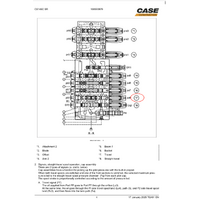 Spool/ Cylinder Spool - Travel CX145CSR