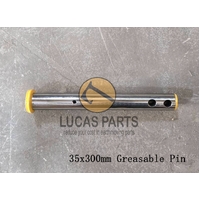 Excavator Pin 35*300mm ID*TL One Grease Hole