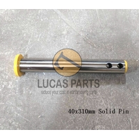 Excavator Pin 40*310mm  ID*TL,  Solid Pin