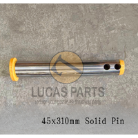 Excavator Pin 45*310mm  ID*TL   Solid Pin