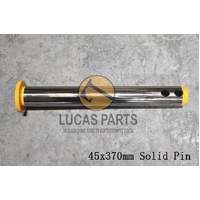 Excavator Pin 45*370mm  ID*TL,  Solid Pin