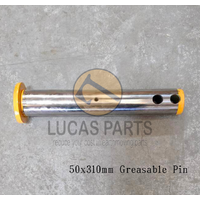 Excavator Pin 50*310mm  ID*TL One Grease Hole