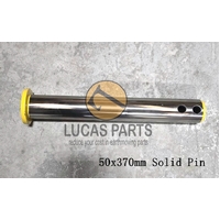 Excavator Pin 50*370mm  ID*TL,  Solid Pin