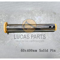 Excavator Pin 60*400mm  ID*TL , Solid Pin