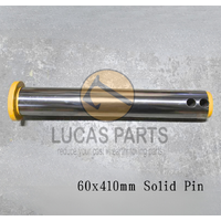 Excavator Pin 60*410mm  ID*TL , Solid Pin