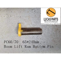 Excavator Pin 65*240mm  ID*TL Boom Lift Ram Bottom Pin (P1) PC55/56