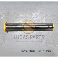 Excavator Pin 65*430mm  0D*TL,  Solid Pin