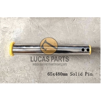 Excavator Pin 65*480mm ID*TL , One Grease Hole