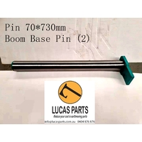 Excavator Pin 70*730mm  ID*TL  SK120  Boom Base Pin  Postion 2