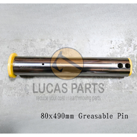 Excavator Pin 80*490mm  ID*TL 