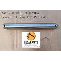 Excavator Pin 90*820mm  ID*TL Boom Lift Ram Top Pin (P4) ZX200 ZX210 PN 3088574