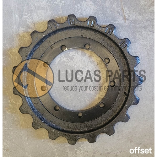 Sprocket  TB014 TB016 19T 9H 140mm ID  Offset PN 0421600100