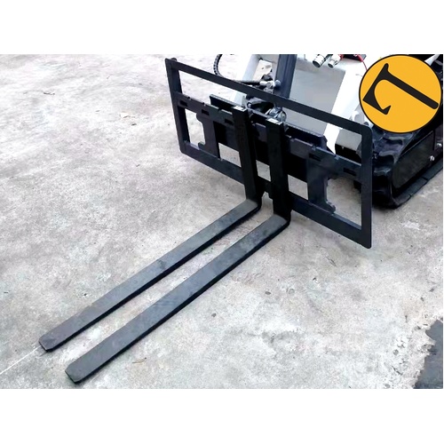 Mini Skid Steer Track Loader T460 Attachment - Forks