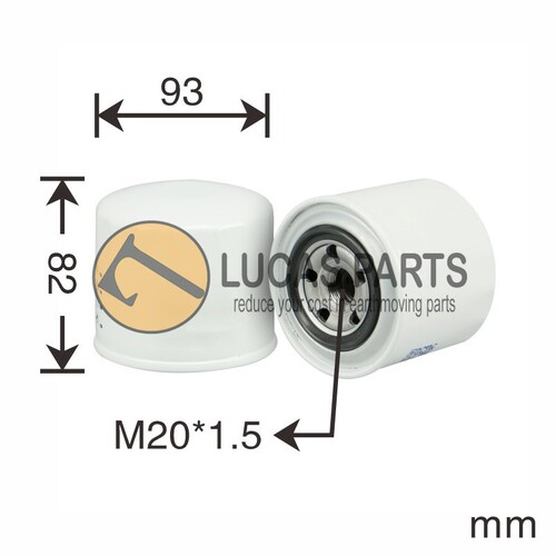 Fuel Filter CAT305 CAT306 CAT307 CAT308 CX50 CX55 PC35MR-L PC55MR-2L VIO17 HD250 TB135 TB138FR SY16C 