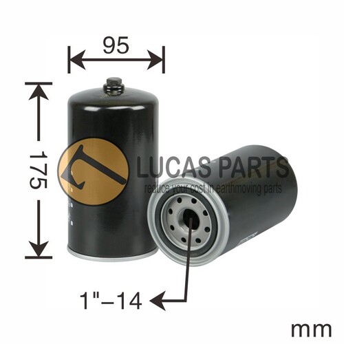 Fuel Filter IH 350CK 600CK PC130-7 EX1100 EX550-1/3/5 EX600-3 EX700 EX750-5 EX800H-5 PC220-6/7 PC300-5