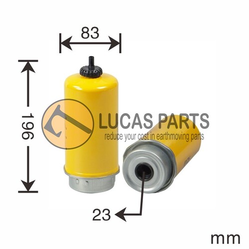 Fuel Filter JS130 JS145 JS160 JS260 JS330 200C 