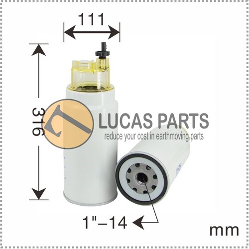 Fuel Water Separator Filter SE210W SE215W SE215-9W SE220W SE220-9W DX300LC-5 DX340LC DX345LC DX350LC DH370LC-7 DH370LC-9 DX380LC DH420LC-7 DX420LC