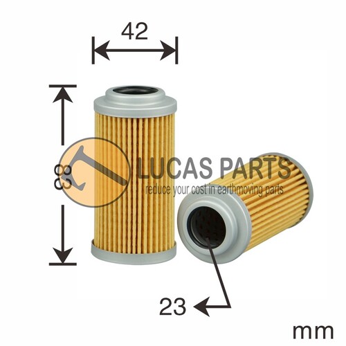 Hydraulic Filter EX22 EX30 EX35 EX40 EX45 EX55UR EX58MU KX057-4 IH CX130 CX160 CX210 CX290