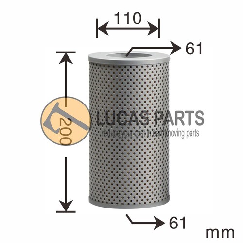 Hydraulic Return Filter PC110-8MO PC130-8MO