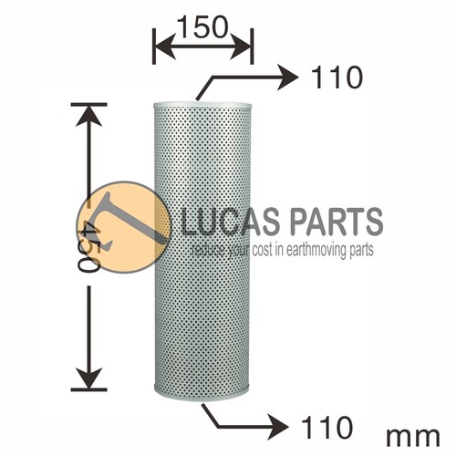 Hydraulic Return Filter PC200-5 PC200-6 CAT330 320 EX130 EX200 ZX55 SK160