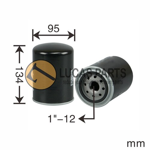 Oil Filter PC40-1/2/3/5 PC20-1 PC130-6 PC60U-1/2/5 PC60N-1 PC60L-1/2 PC60-1/2/7/7E PC250LC PC230-6  PC220