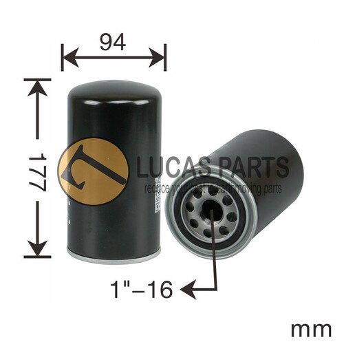 Oil Filter IH 1085B/C 1086/B 1088 1188 880D SK200LC-4 SK220LC-4 SK270LC-4 PC200-6/8 PC210-6/7 PC220-6/7 PC228