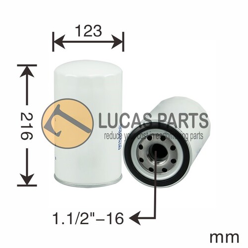 Oil Filter SK200-8S SK210-8S SK210LC-8 SK250-8 SK260-8 SK260LC-8 SK330-8 E225BSR E235BSR