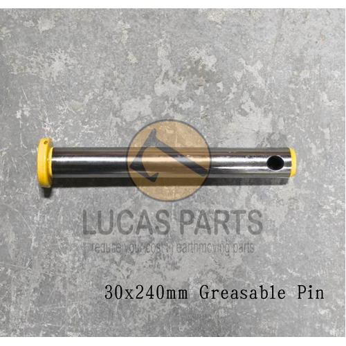 Excavator Pin 30*240mm  ID*TL  One Greased Hole