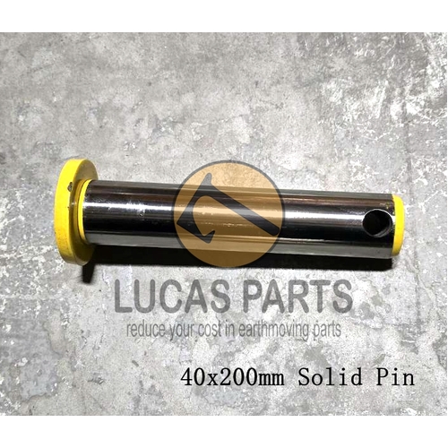 Excavator Pin 40*200mm  ID*TL , Solid Pin