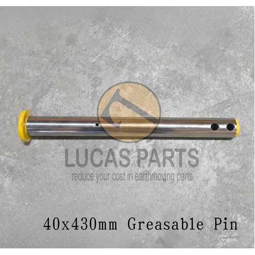 Excavator Pin 40*430mm  ID*TL  One Grease hole