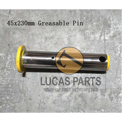 Excavator Pin 45*230mm  ID*TL  One grease hole