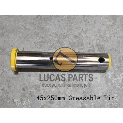 Excavator Pin 45*250mm  ID*TL One grease hole