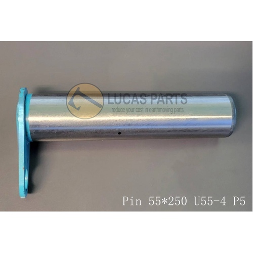 Excavator Pin 55*250mm  ID*TL Boom to Dipper Pin KX057-4 U55-4 (P5) PN RD551-66562 RD551-66560