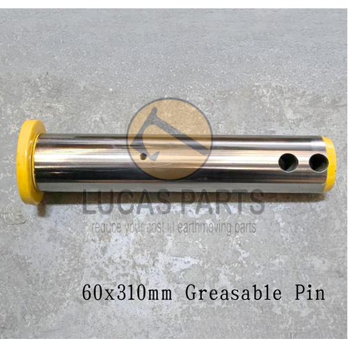 Excavator Pin 60*310mm ID*TL One Grease Hole 