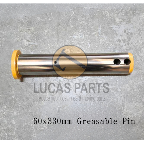 Excavator Pin 60*330mm ID*TL One Grease Hole 