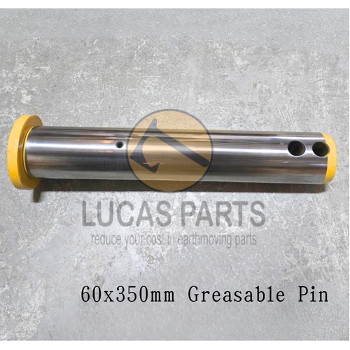 Excavator Pin 60*350mm ID*TL One Grease Hole EX120