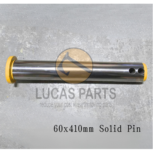 Excavator Pin 60*410mm  ID*TL , Solid Pin