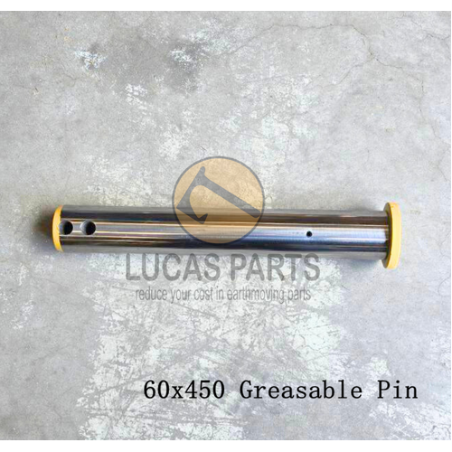 Excavator Pin 60*450mm  ID*TL One Grease Hole