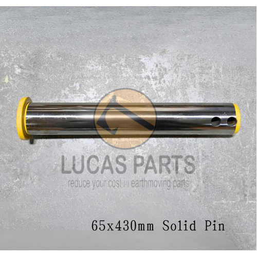 Excavator Pin 65*430mm  0D*TL,  Solid Pin