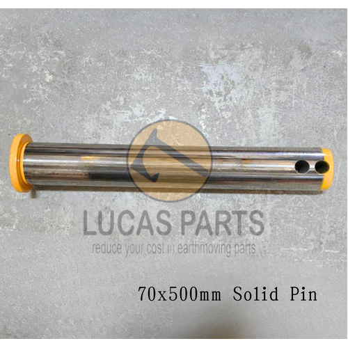 Excavator Pin 70*500mm  ID*TL SK260-8 Solid Pin