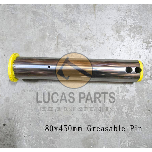 Excavator Pin 80*450mm  ID*TL One Grease Hole