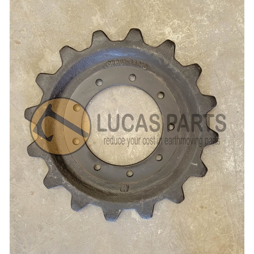 Sprocket Takeuchi TL8 TL130 TL230   16T 9H 197mmID 